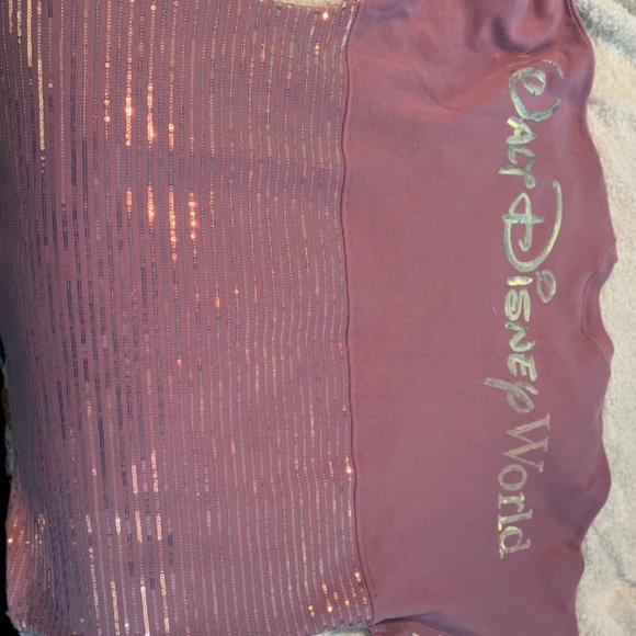 Walt Disney World 50th Anniversary Pink Sequined Spirit Jersey - Picture 2 of 6